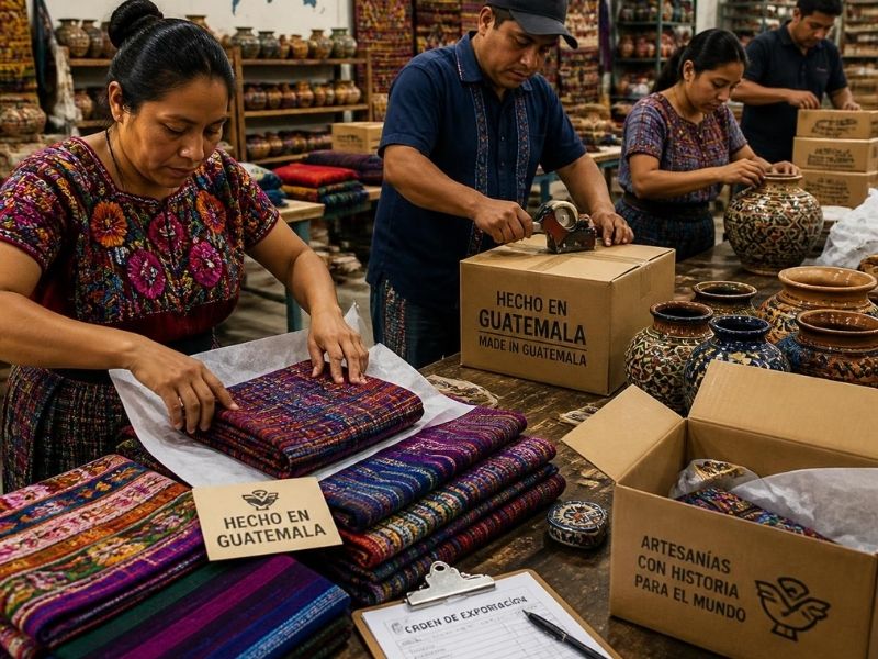 Productos guatemaltecos se preparan para cumplir requisitos de exportación.
